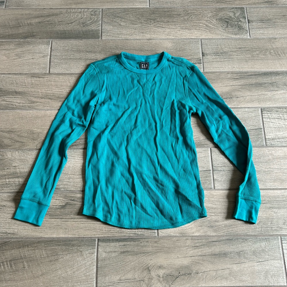 Gap thermal long sleeve in teal